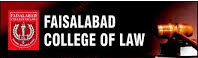 Faisalabad College Of Law Faisalabad Admissions